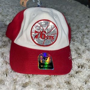 76ers women’s hat w/tags original NBA